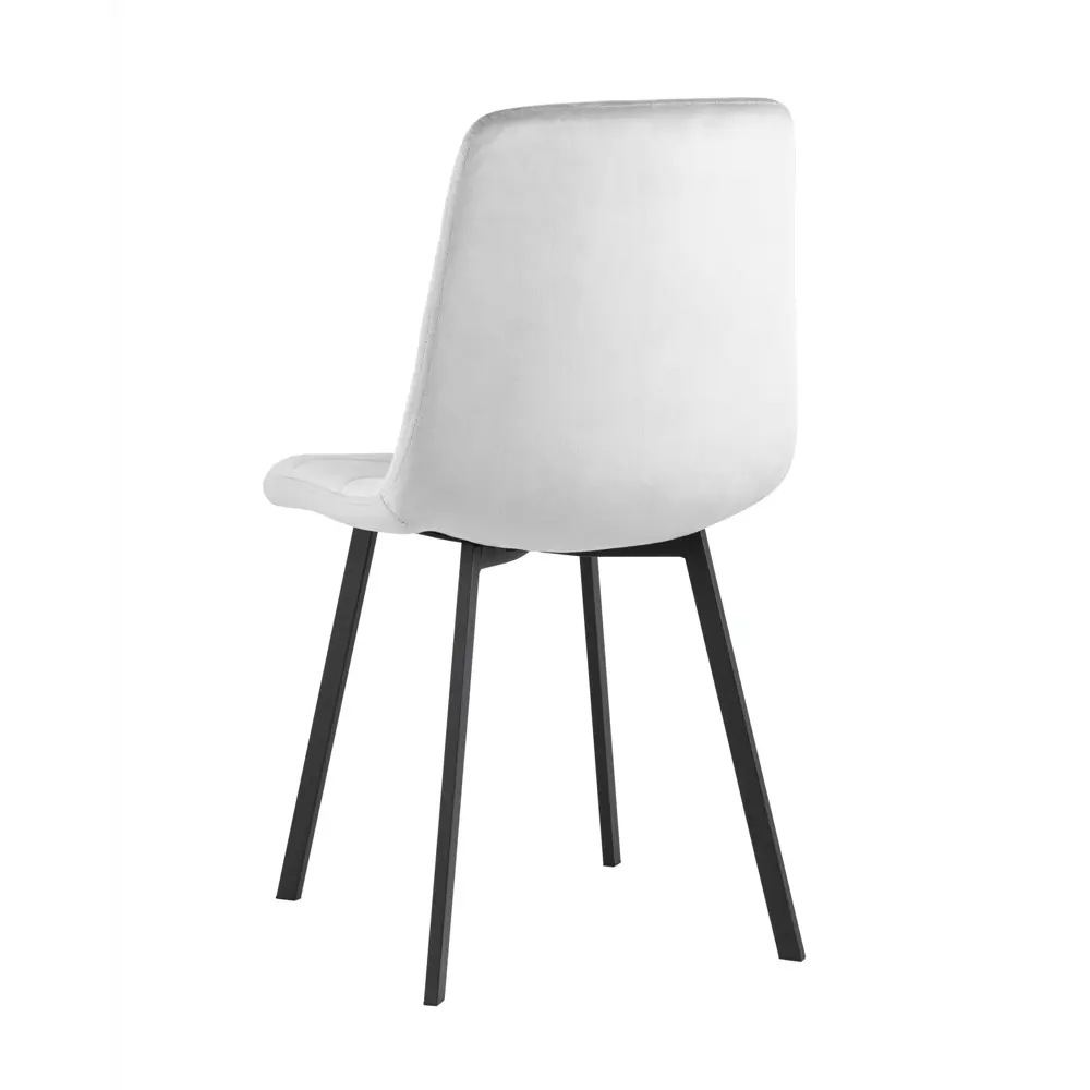 Фото 4 Стул кухонный Стул груп Chilly 86x56x45 см велюр цвет серебристый OS-2011 HLR-14 Фото 4 Стул кухонный Стул груп Chilly 86x56x45 см велюр цвет серебристый OS-2011 HLR-14