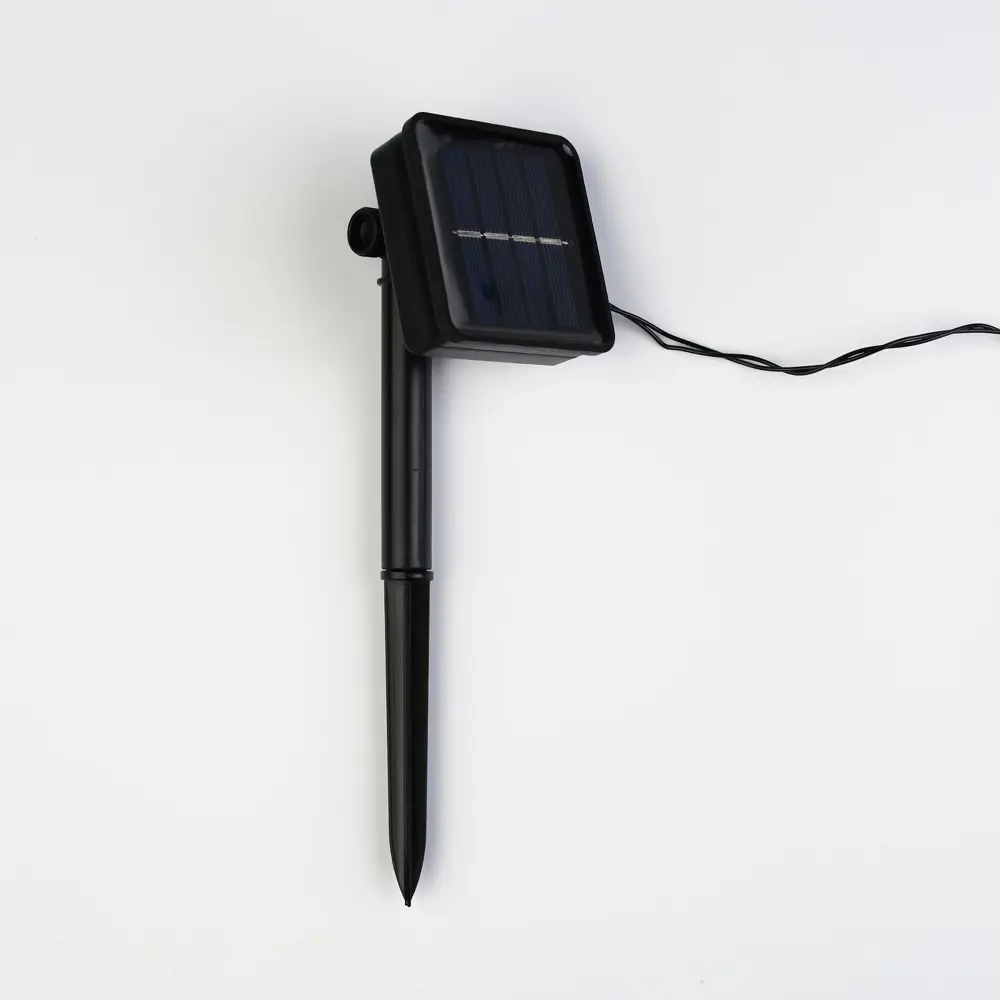 Фото 8 Гирлянда светодиодная нить Luazon Lighting SP-053 6253337 на солнечных батареях 4.50 м цвет черный Фото 8 Гирлянда светодиодная нить Luazon Lighting SP-053 6253337 на солнечных батареях 4.50 м цвет черный