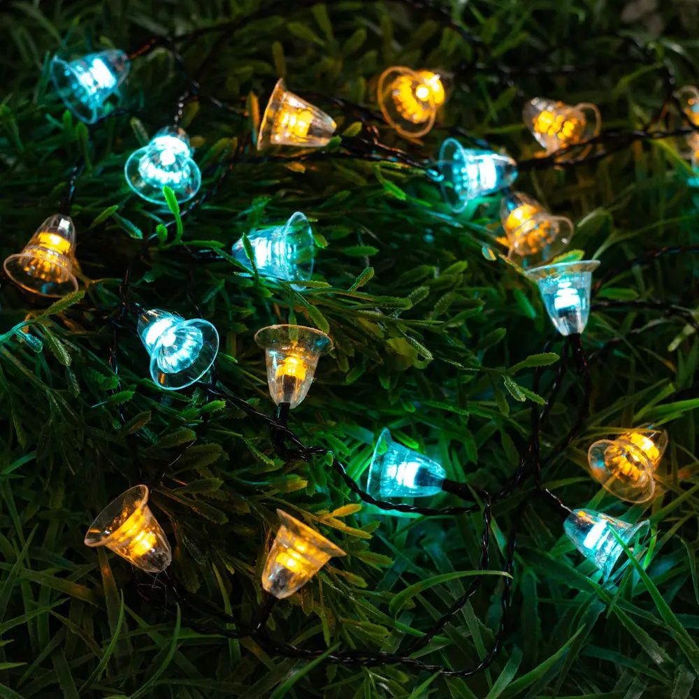 Фото 3 Гирлянда светодиодная нить Luazon Lighting SP-069 6253353 на солнечных батареях 4.50 м цвет черный Фото 3 Гирлянда светодиодная нить Luazon Lighting SP-069 6253353 на солнечных батареях 4.50 м цвет черный