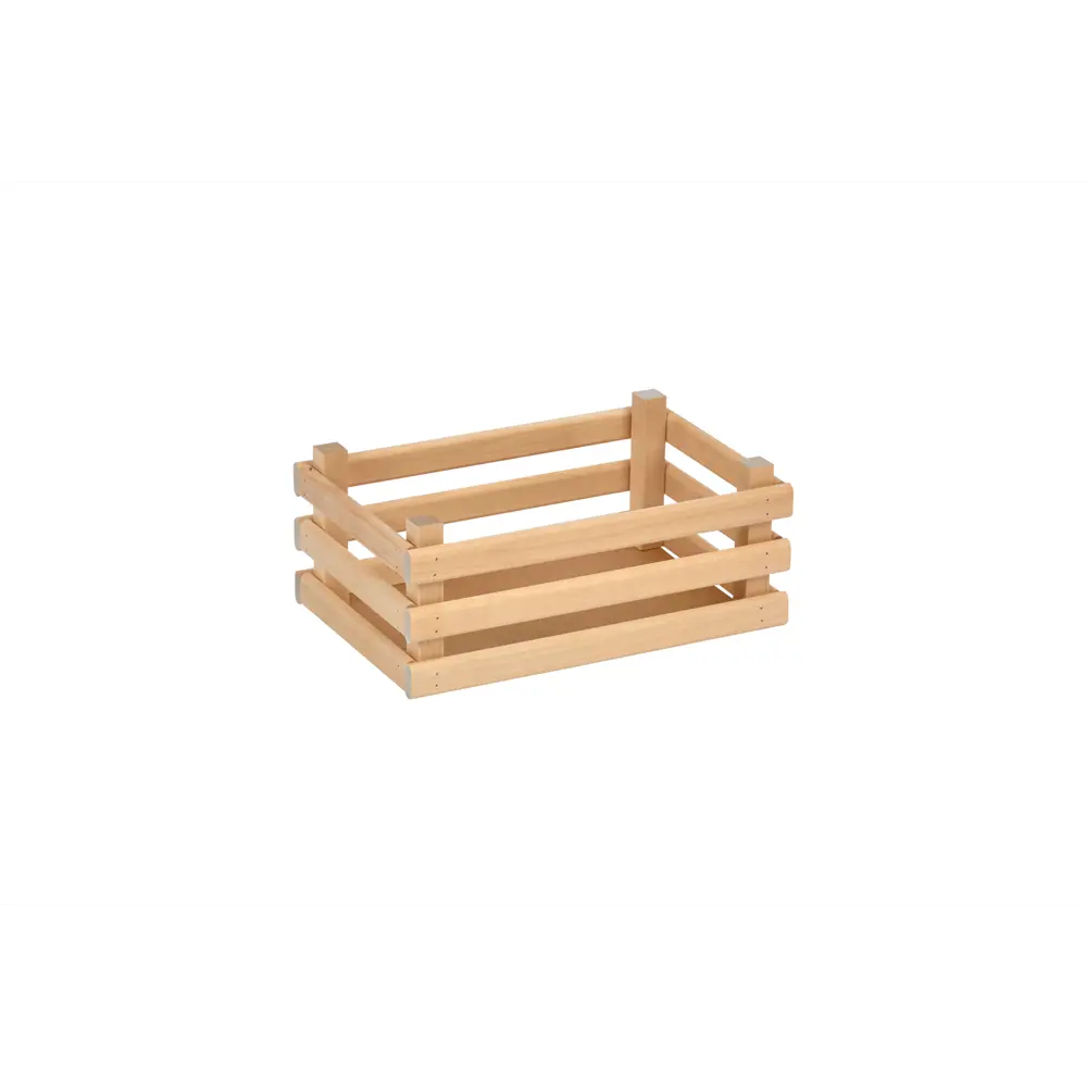 Фото Ящик деревянный для хранения Polini Home Basket 30x20x12см береза натуральный Фото Ящик деревянный для хранения Polini Home Basket 30x20x12см береза натуральный