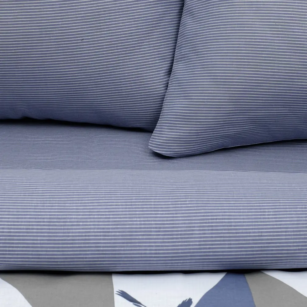 Фото 2 Комплект постельного белья двуспальный Этель Геометрия леса 2968335, бязь