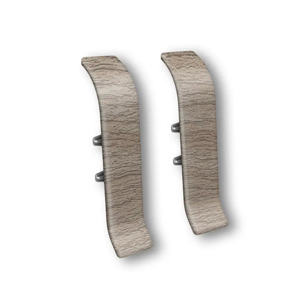 Фото Соединитель для плинтуса Идеал Классик 205 Дуб капучино_IRC 55 мм (упаковка 20 шт)