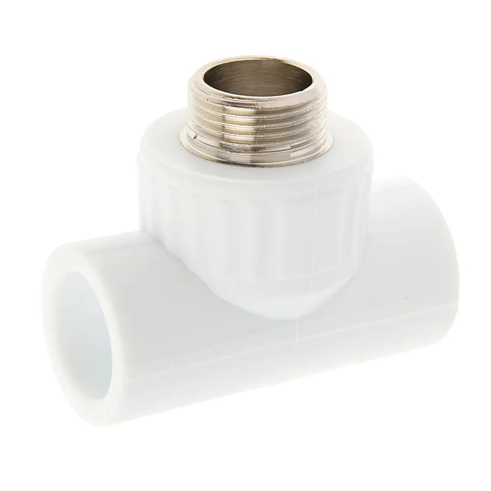 Фото Тройник комбинированный Valfex 25x3/4"x25 мм ВП-НР полипропилен 1865230 Фото Тройник комбинированный Valfex 25x3/4"x25 мм ВП-НР полипропилен 1865230