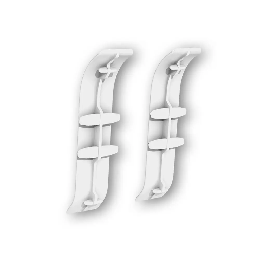 Фото 2 Соединитель для плинтуса Идеал Классик 267 Клен белый_IRC 55 мм (упаковка 20 шт) Фото 2 Соединитель для плинтуса Идеал Классик 267 Клен белый_IRC 55 мм (упаковка 20 шт)