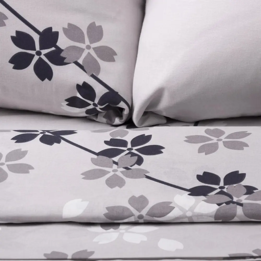 Фото 2 Комплект постельного белья Этель «Черничные ночи» (вид 2) евро, поплин, разноцветный