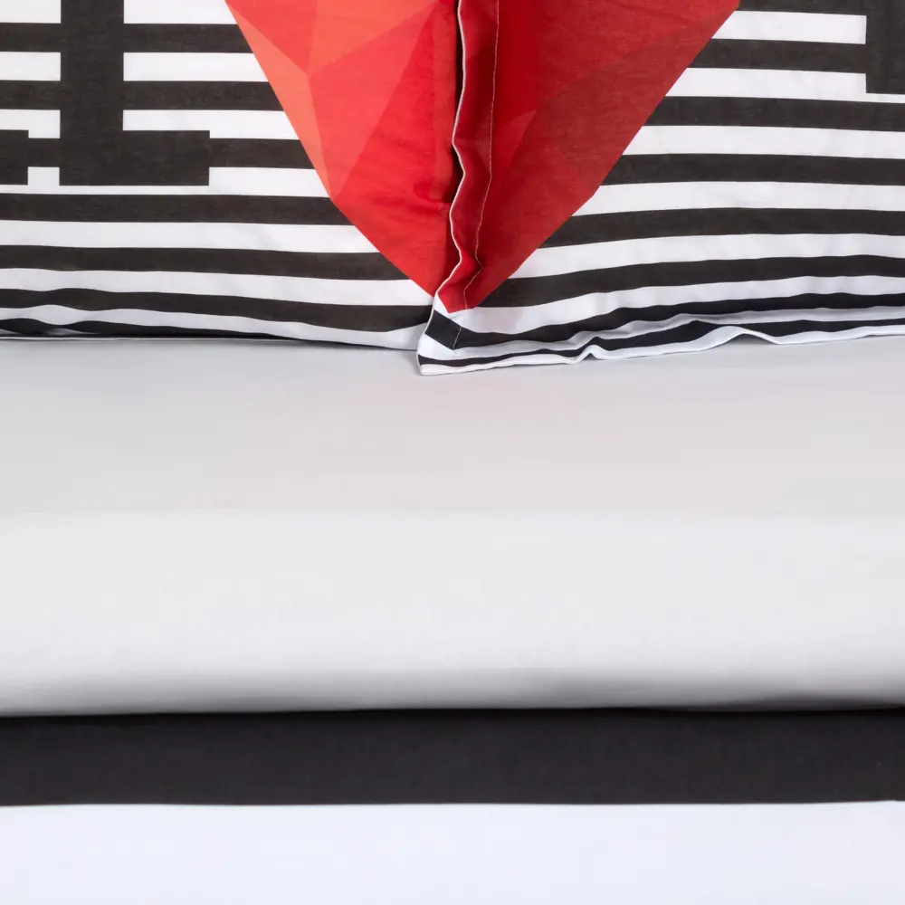 Фото 2 Комплект постельного белья Этель «Love Forever» двуспальный, поплин, разноцветный