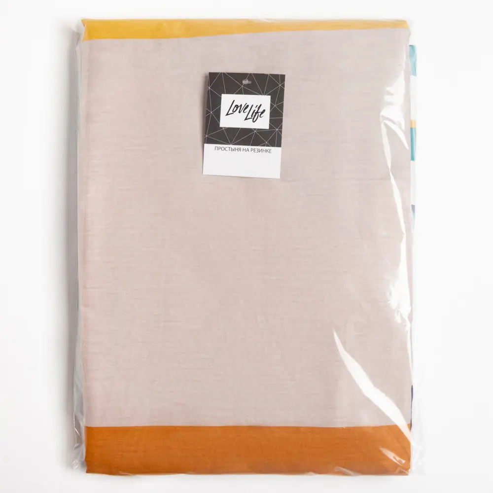Фото 4 Простыня Lovelife 7040304, 180x200 см, сатин, на резинке