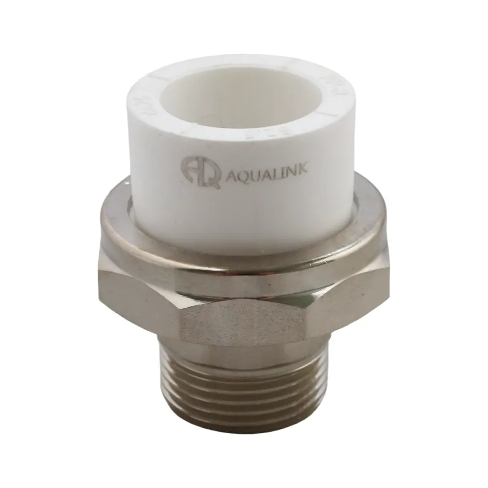 Фото Муфта комбинированная Aqualink 3/4"x25 мм ВП-НР полипропилен 6 шт k16621 Фото Муфта комбинированная Aqualink 3/4"x25 мм ВП-НР полипропилен 6 шт k16621