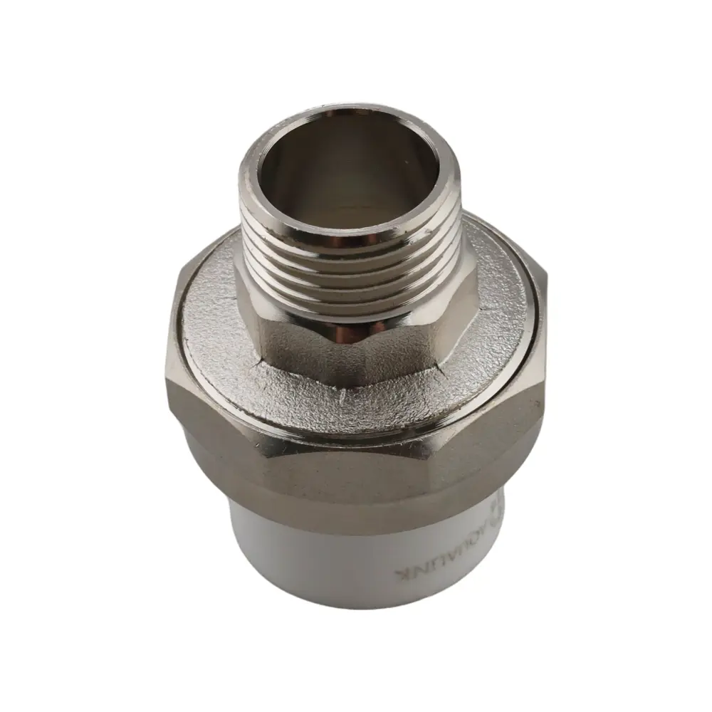 Фото 4 Муфта комбинированная Aqualink 1/2"x20 мм ВП-НР полипропилен 2 шт k16689 Фото 4 Муфта комбинированная Aqualink 1/2"x20 мм ВП-НР полипропилен 2 шт k16689