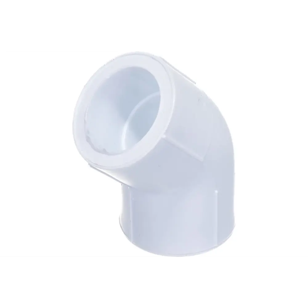 Фото Угол 45° Кросс 25x25 мм ВП полипропилен 62712 Фото Угол 45° Кросс 25x25 мм ВП полипропилен 62712