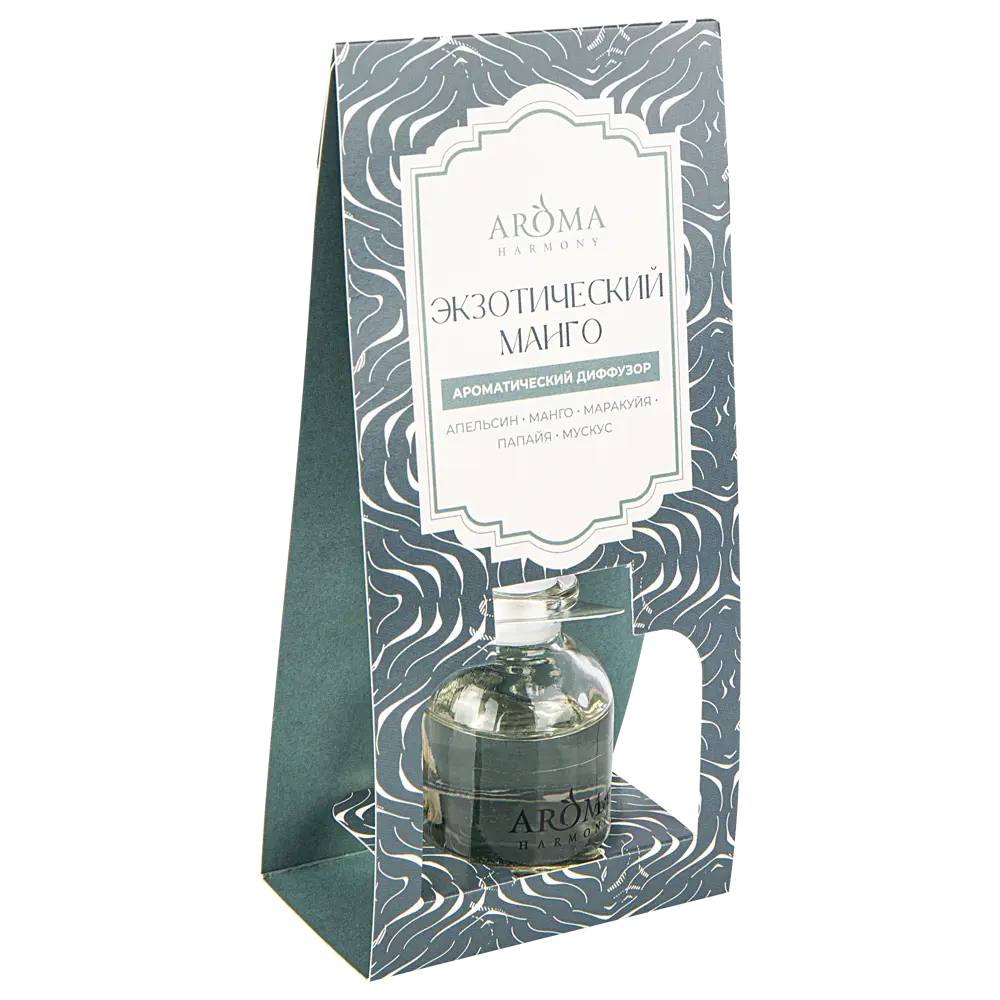 Фото Ароматический диффузор Aroma Harmony Экзотический манго 30 мл Фото Ароматический диффузор Aroma Harmony Экзотический манго 30 мл