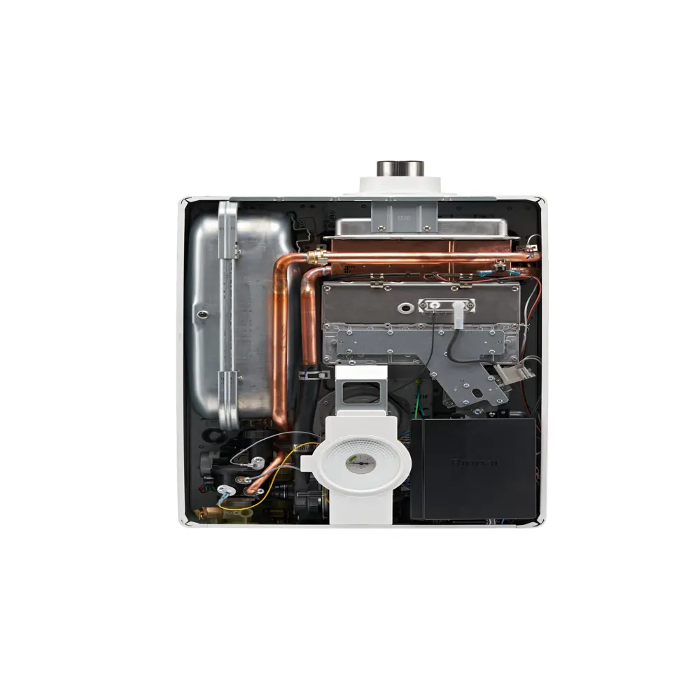 Фото 2 Газовый котел конвекционный 35 кВт Rinnai BR-RE Wi-Fi 498900128 двухконтурный настенный Фото 2 Газовый котел конвекционный 35 кВт Rinnai BR-RE Wi-Fi 498900128 двухконтурный настенный