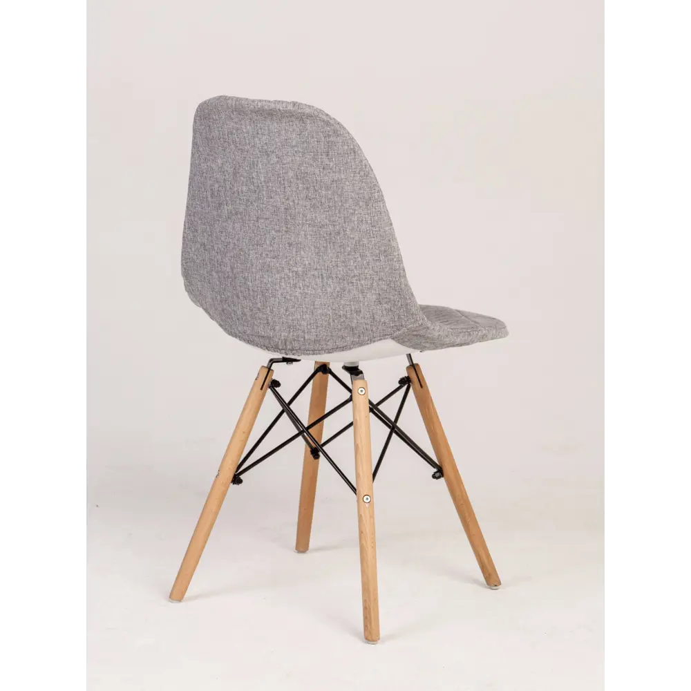 Фото 2 Чехол на стул со спинкой Eames PROtect 11509 серый 1шт Фото 2 Чехол на стул со спинкой Eames PROtect 11509 серый 1шт