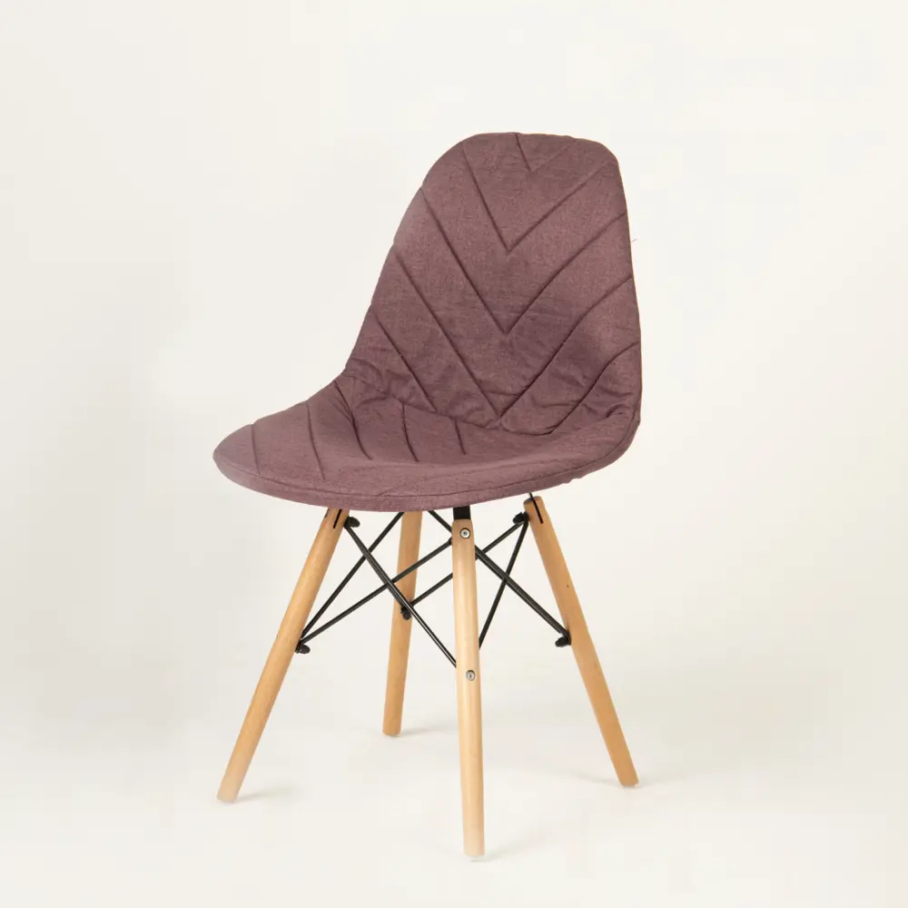 Фото 2 Чехол на стул со спинкой PROtect 40x46 см ткань Laguna рогожка бордовый 1 шт на модели Eames Aspen Giardino Фото 2 Чехол на стул со спинкой PROtect 40x46 см ткань Laguna рогожка бордовый 1 шт на модели Eames Aspen Giardino