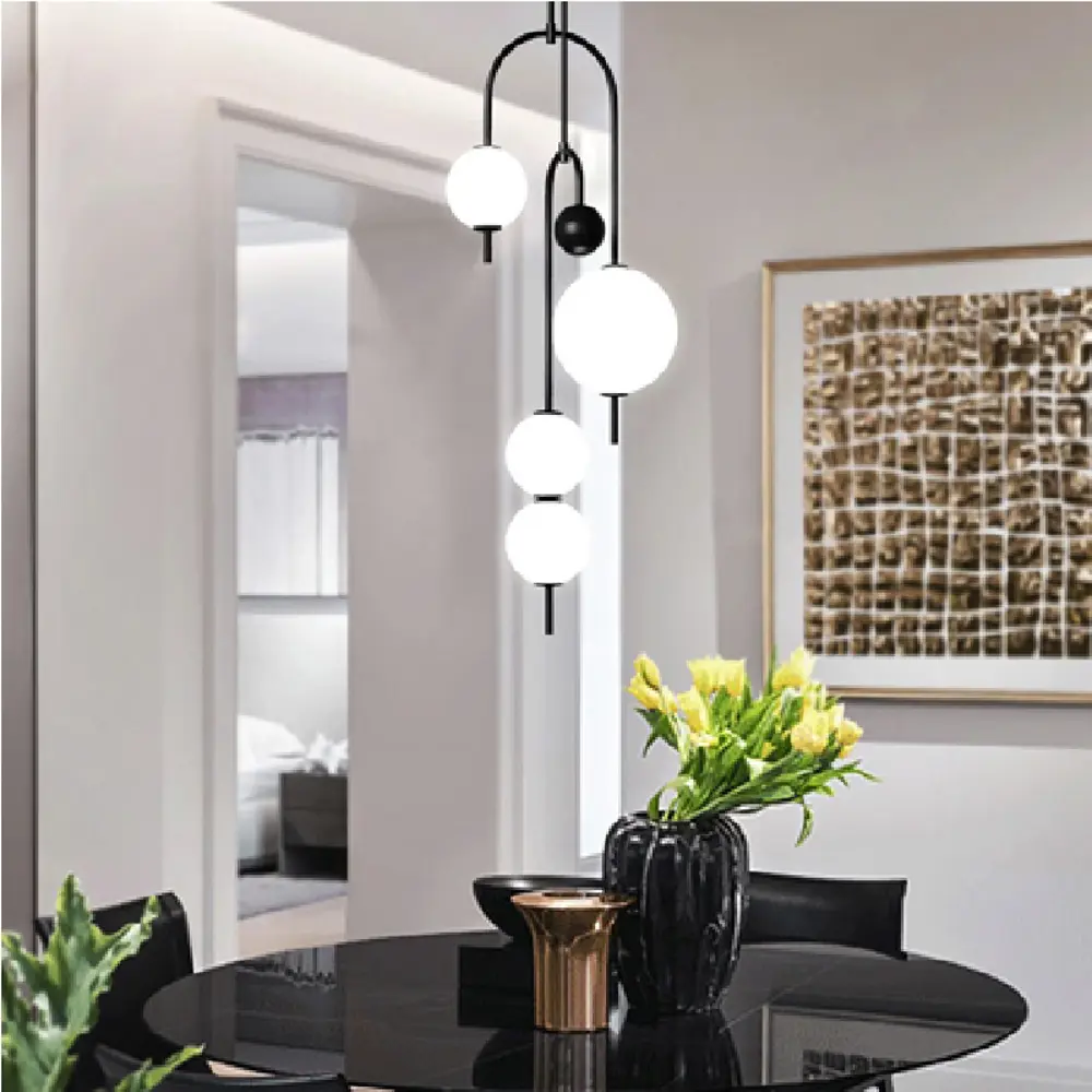 Фото Люстра потолочная IMPERIUMLOFT 148159-22 Balance Beads 1 лампа 2 м² цвет серый Фото Люстра потолочная IMPERIUMLOFT 148159-22 Balance Beads 1 лампа 2 м² цвет серый