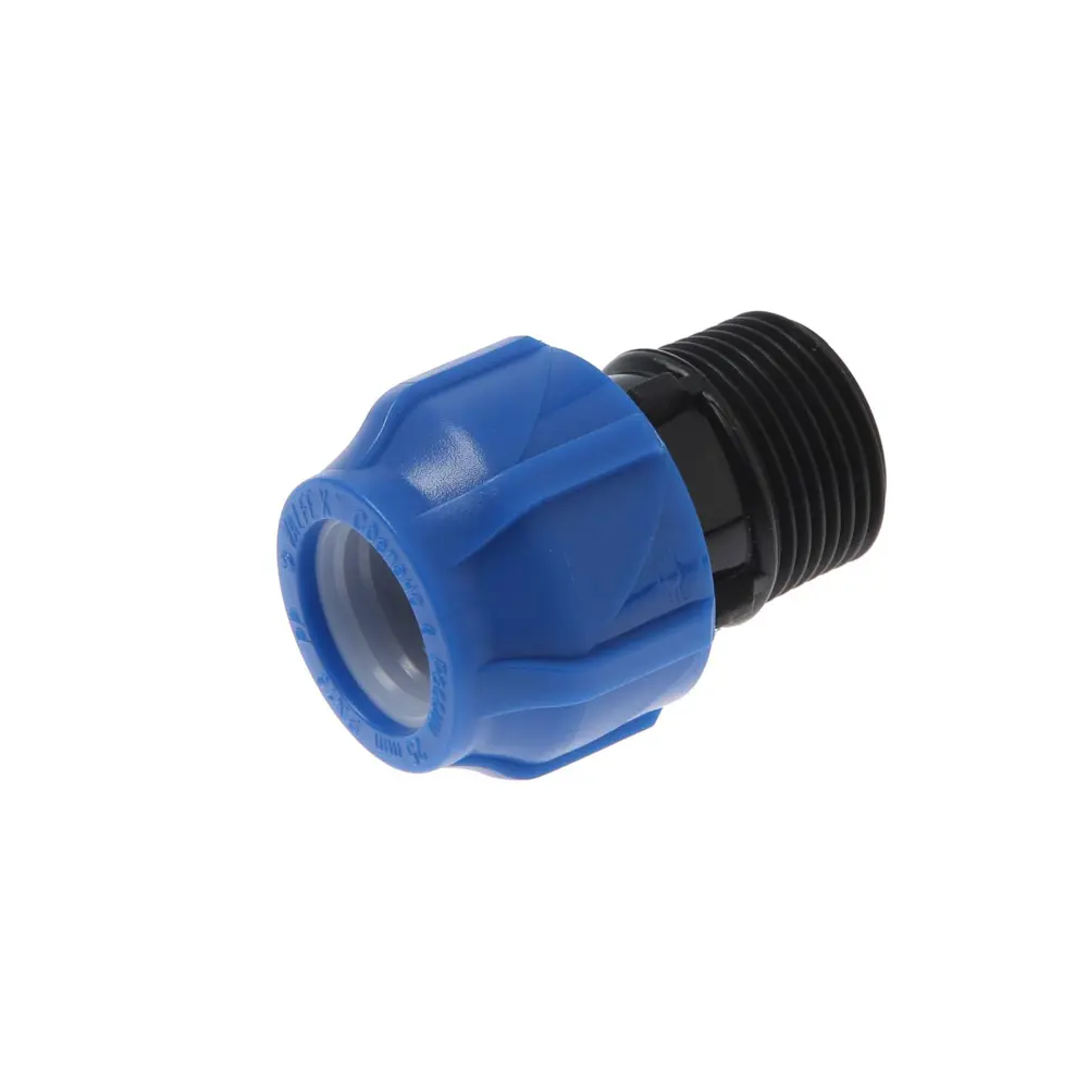 Фото Муфта комбинированная Valfex 1"x25 мм НР полипропилен Фото Муфта комбинированная Valfex 1"x25 мм НР полипропилен