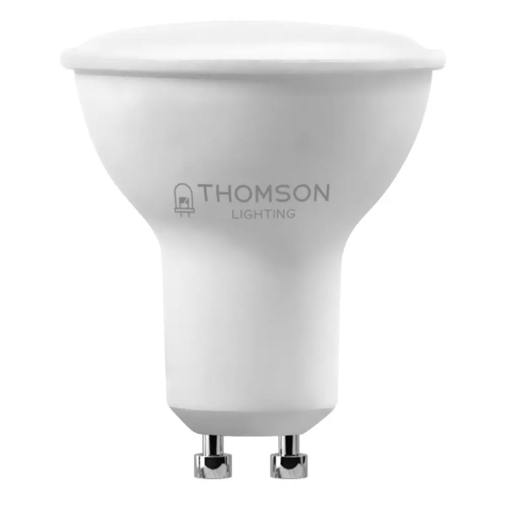 Фото Лампа светодиодная THOMSON TH-B2055 GU10 54 В 10 Вт спот матовая 800 Лм теплый белый свет Фото Лампа светодиодная THOMSON TH-B2055 GU10 54 В 10 Вт спот матовая 800 Лм теплый белый свет
