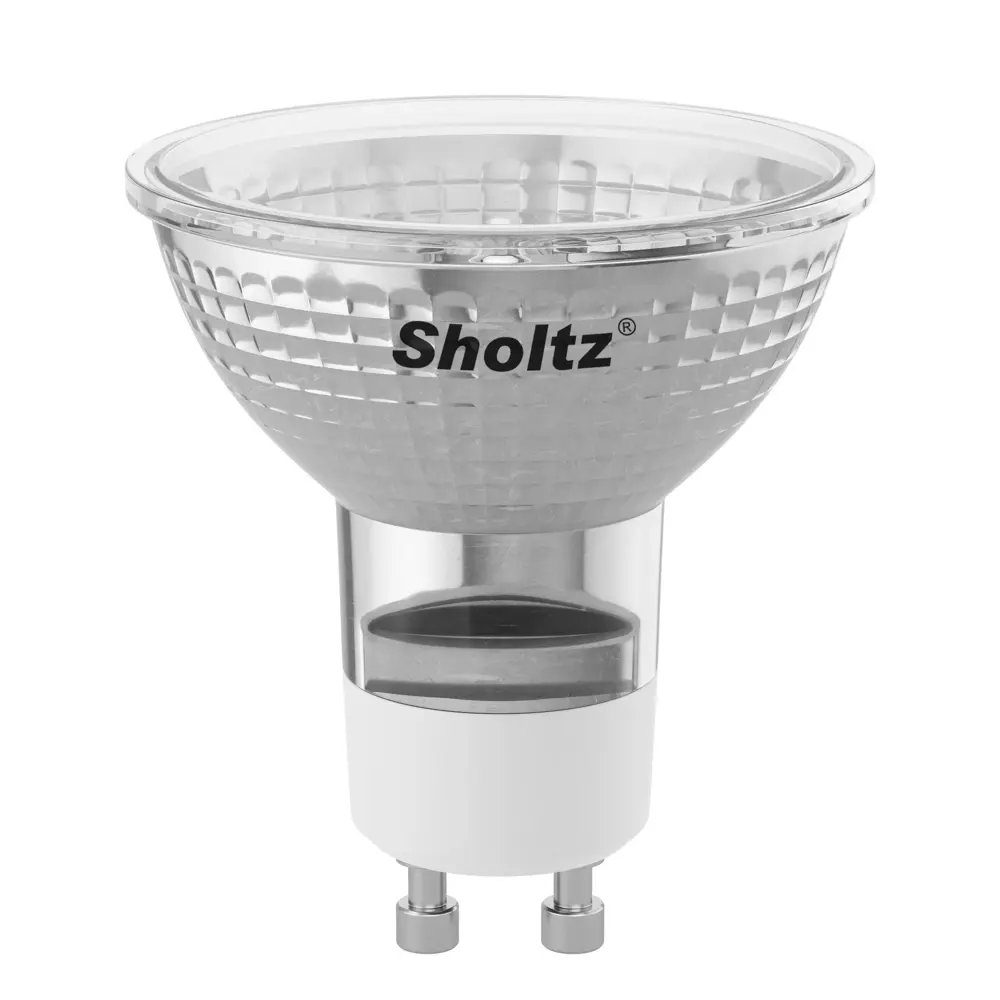 Фото Лампа галогенная SHOLTZ HMR2033 GU10 220 В 50 Вт спот прозрачная 650 Лм теплый белый свет Фото Лампа галогенная SHOLTZ HMR2033 GU10 220 В 50 Вт спот прозрачная 650 Лм теплый белый свет