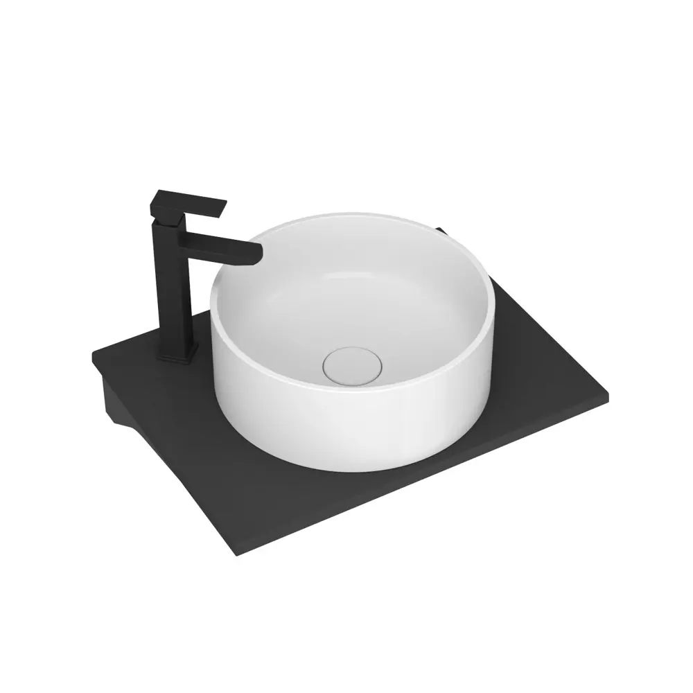 Фото 4 Раковина Bauedge spectrum MRY0052 40см цвет белый глянец Фото 4 Раковина Bauedge spectrum MRY0052 40см цвет белый глянец