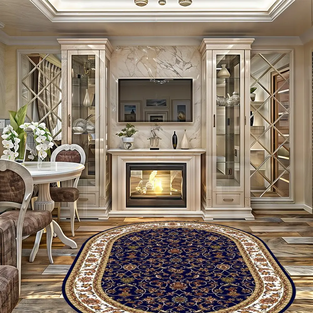 Фото Ковер Акварель (20624_21744) Овал 60x100 см полипропилен Фото Ковер Акварель (20624_21744) Овал 60x100 см полипропилен