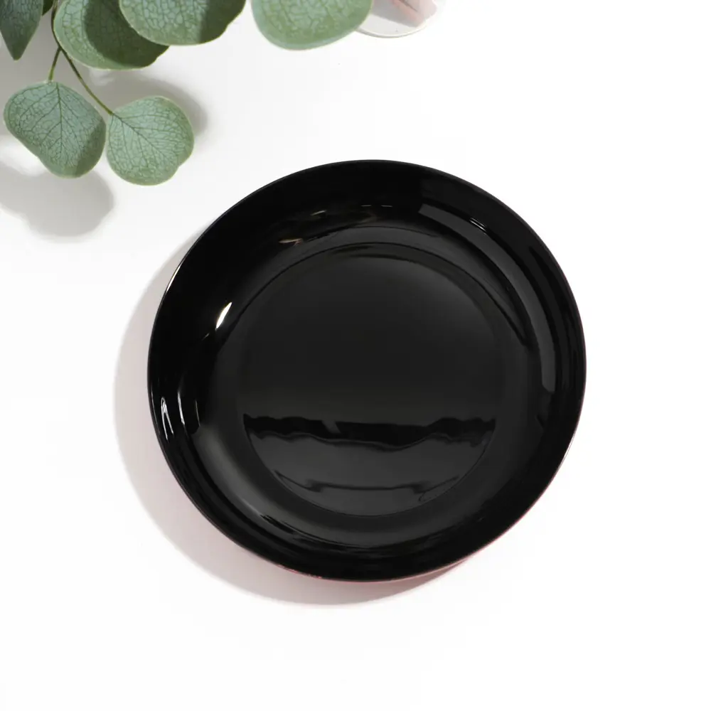 Фото 2 Блюдо сервировочное Luminarc Vicky 21x21 см стекло цвет красный Фото 2 Блюдо сервировочное Luminarc Vicky 21x21 см стекло цвет красный