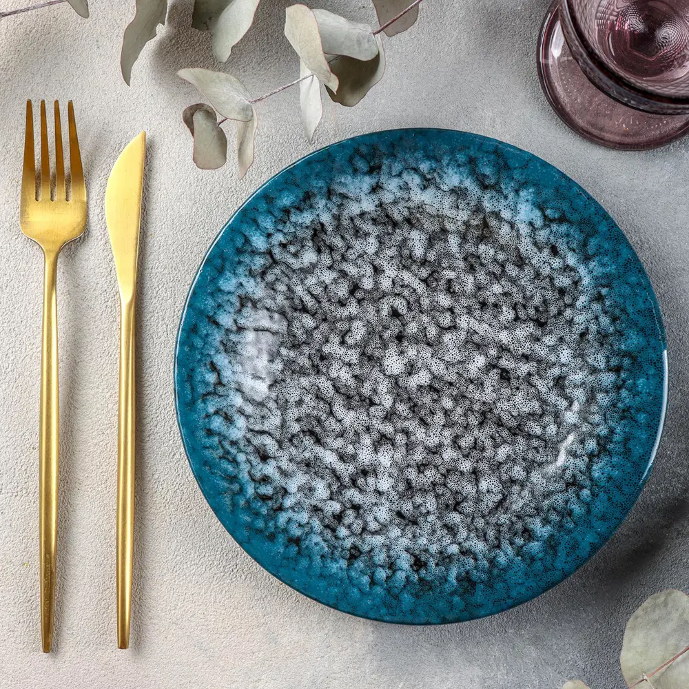 Фото Блюдо сервировочное Хорекс Flirt 20x20 см фарфор цвет синий Фото Блюдо сервировочное Хорекс Flirt 20x20 см фарфор цвет синий