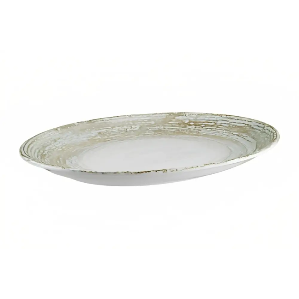 Фото Блюдо сервировочное Bonna Patera 28x3x36 см фарфор цвет бежевый Фото Блюдо сервировочное Bonna Patera 28x3x36 см фарфор цвет бежевый