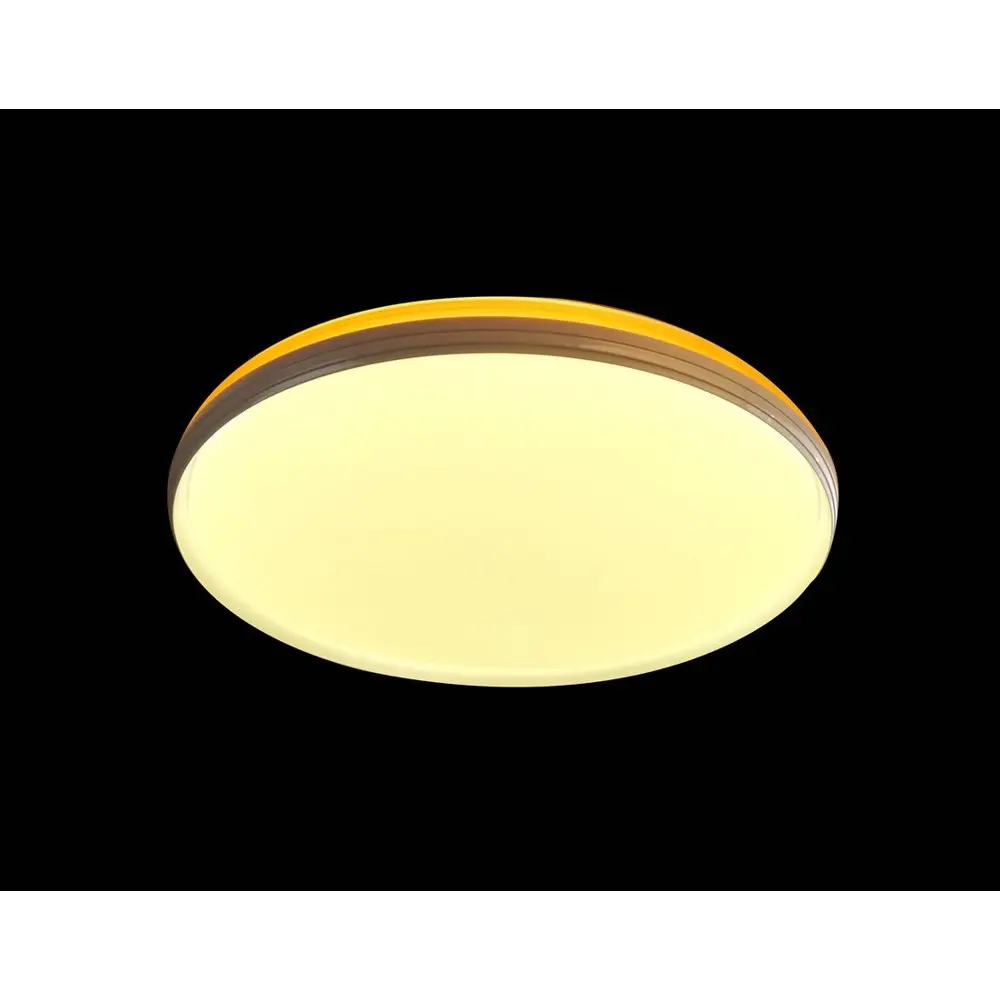 Фото Светильник настенно-потолочный светодиодный Мелодия света Round wall M1029 8 м² регулируемый цвет света жёлтый Фото Светильник настенно-потолочный светодиодный Мелодия света Round wall M1029 8 м² регулируемый цвет света жёлтый