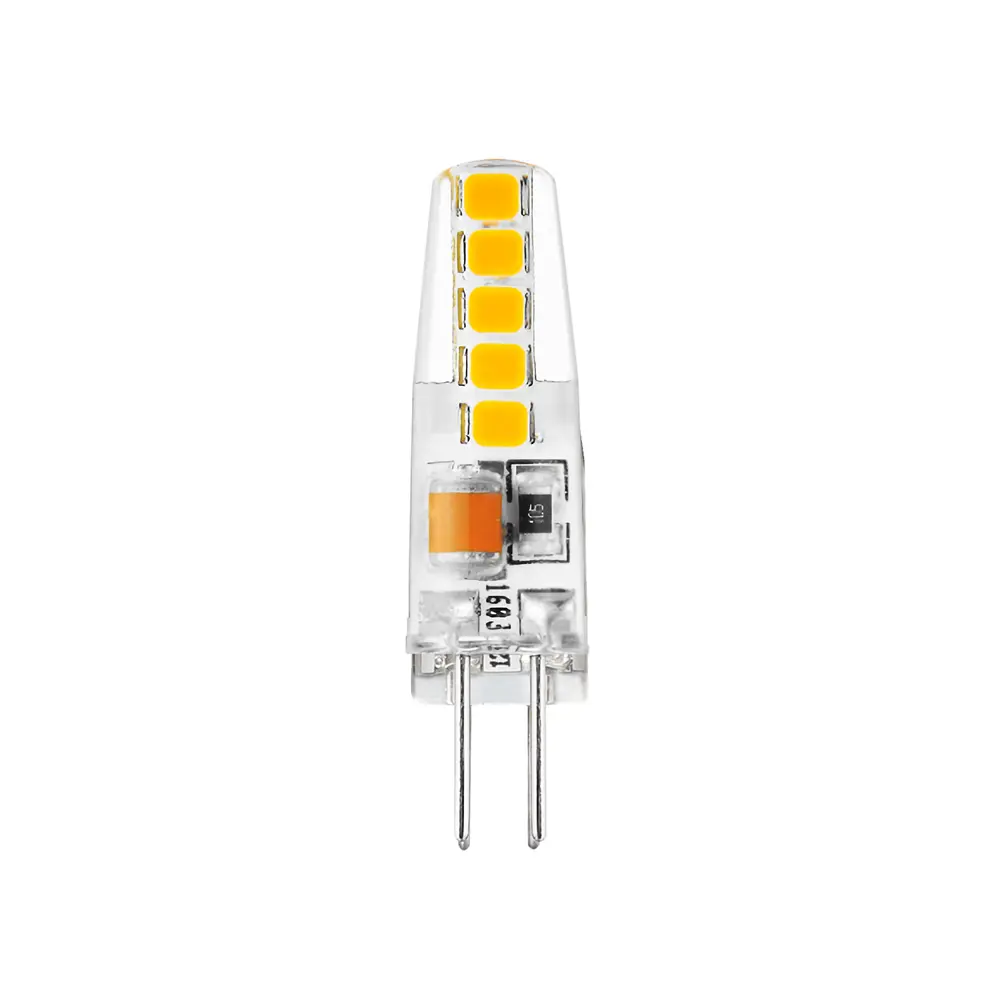 Фото 2 Набор ламп Gauss Basic G4 AC220-240V 2W 190lm 4100K силикон LED 20 шт Фото 2 Набор ламп Gauss Basic G4 AC220-240V 2W 190lm 4100K силикон LED 20 шт