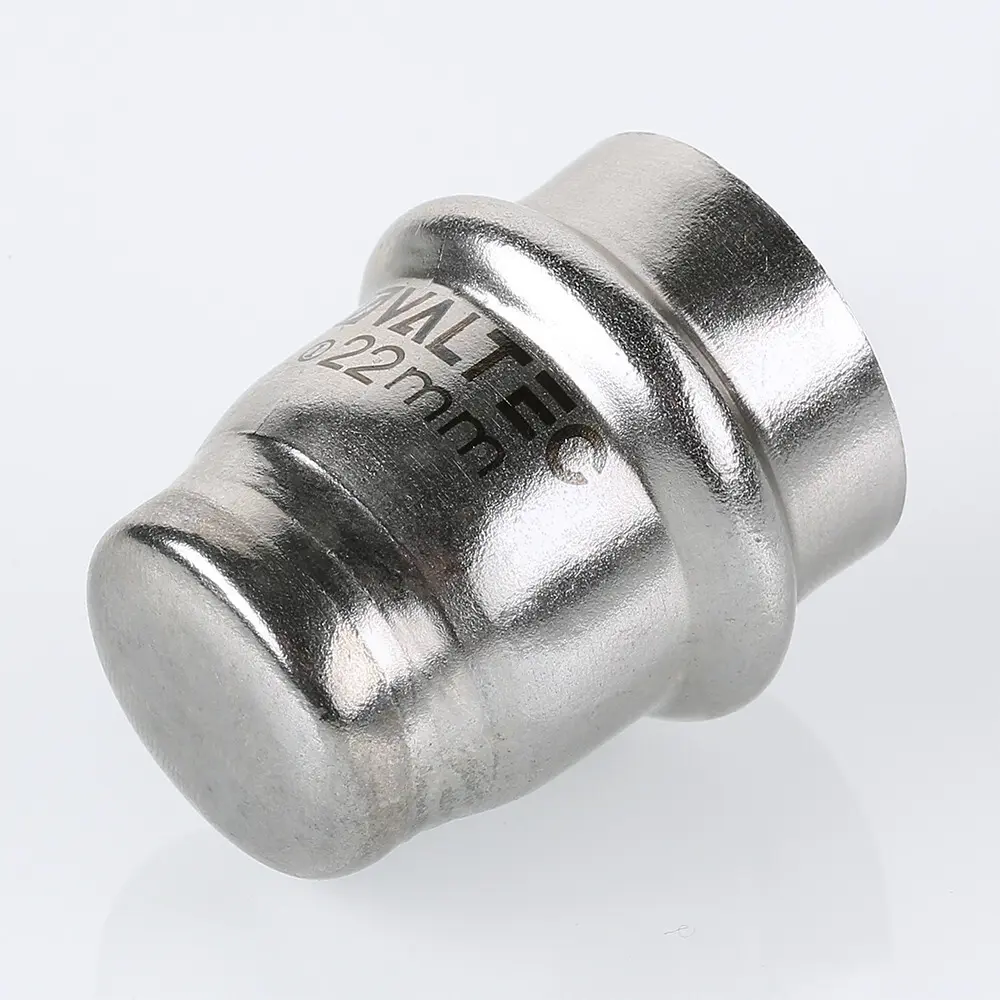 Фото 4 Заглушка Valtec 28 мм нержавеющая сталь Фото 4 Заглушка Valtec 28 мм нержавеющая сталь