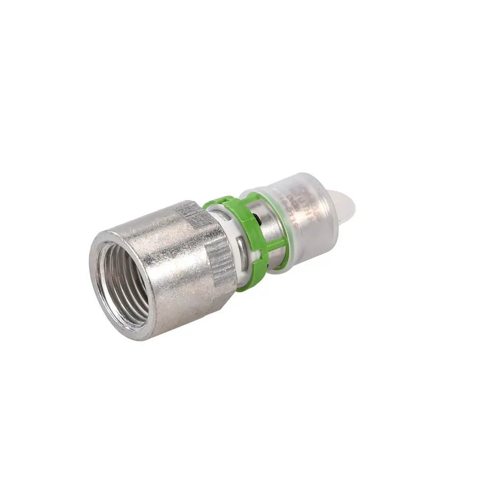 Фото Муфта Comap 3/4"x26 мм ВР-ВПр латунь 7270GW2634 Фото Муфта Comap 3/4"x26 мм ВР-ВПр латунь 7270GW2634