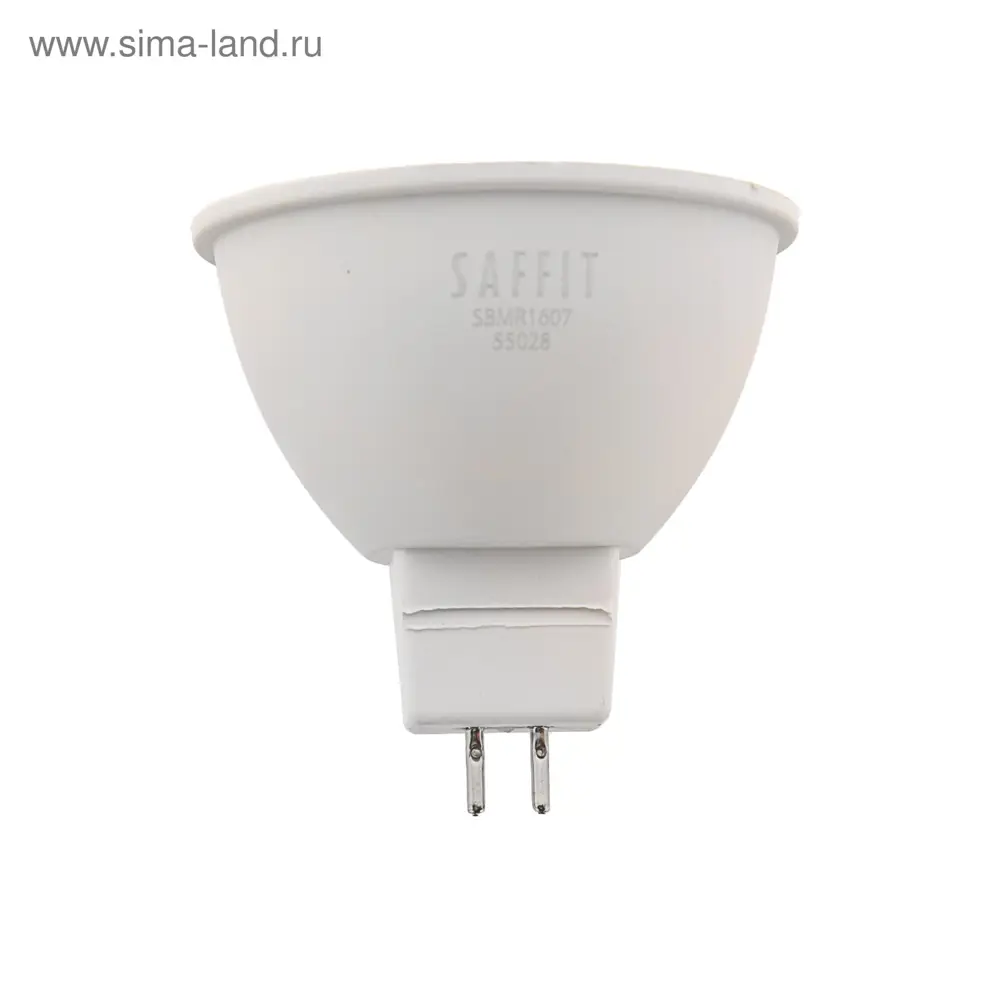 Фото 2 Лампа светодиодная Saffit 4335690 GU5.3 220 В 7 Вт полусфера 560 Лм Фото 2 Лампа светодиодная Saffit 4335690 GU5.3 220 В 7 Вт полусфера 560 Лм