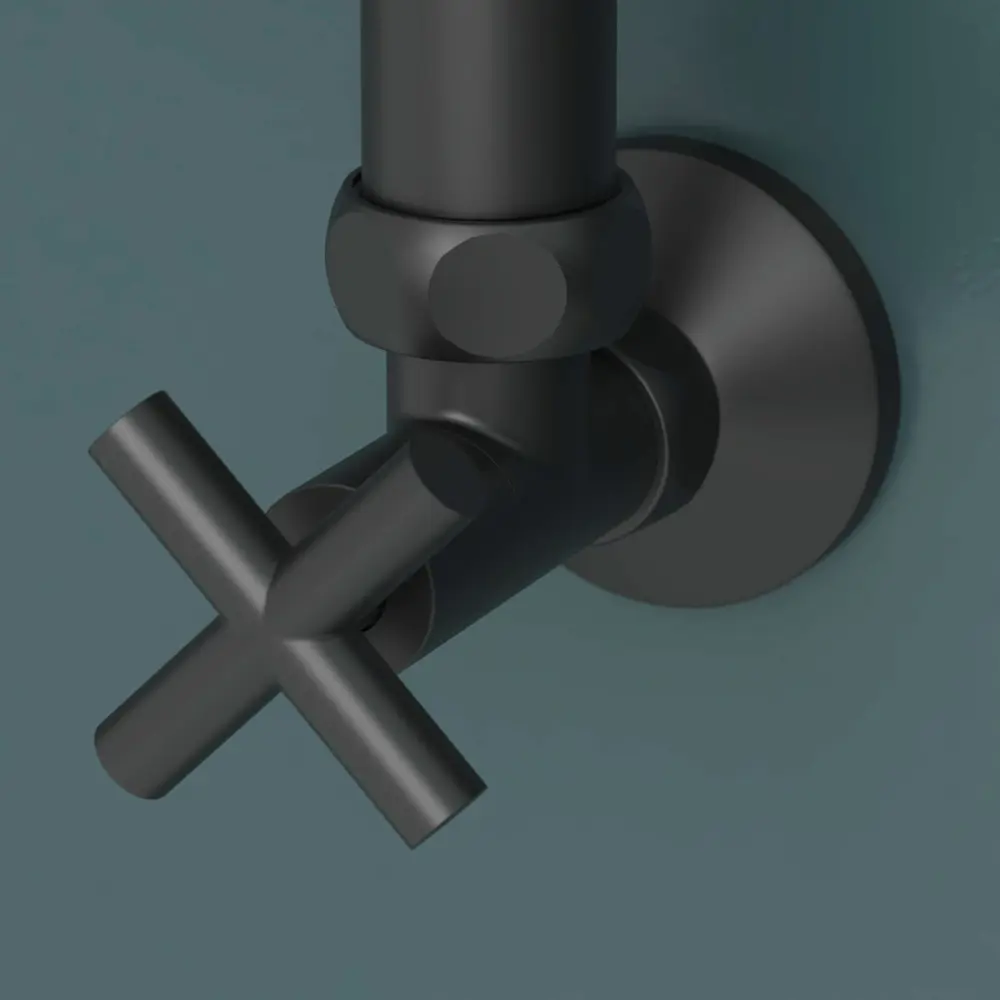 Фото 2 Полотенцесушитель водяной лестница Onix Classic PRO Black 80x80 см нижняя подводка 1/2" нержавеющая сталь цвет черный матовый Фото 2 Полотенцесушитель водяной лестница Onix Classic PRO Black 80x80 см нижняя подводка 1/2" нержавеющая сталь цвет черный матовый