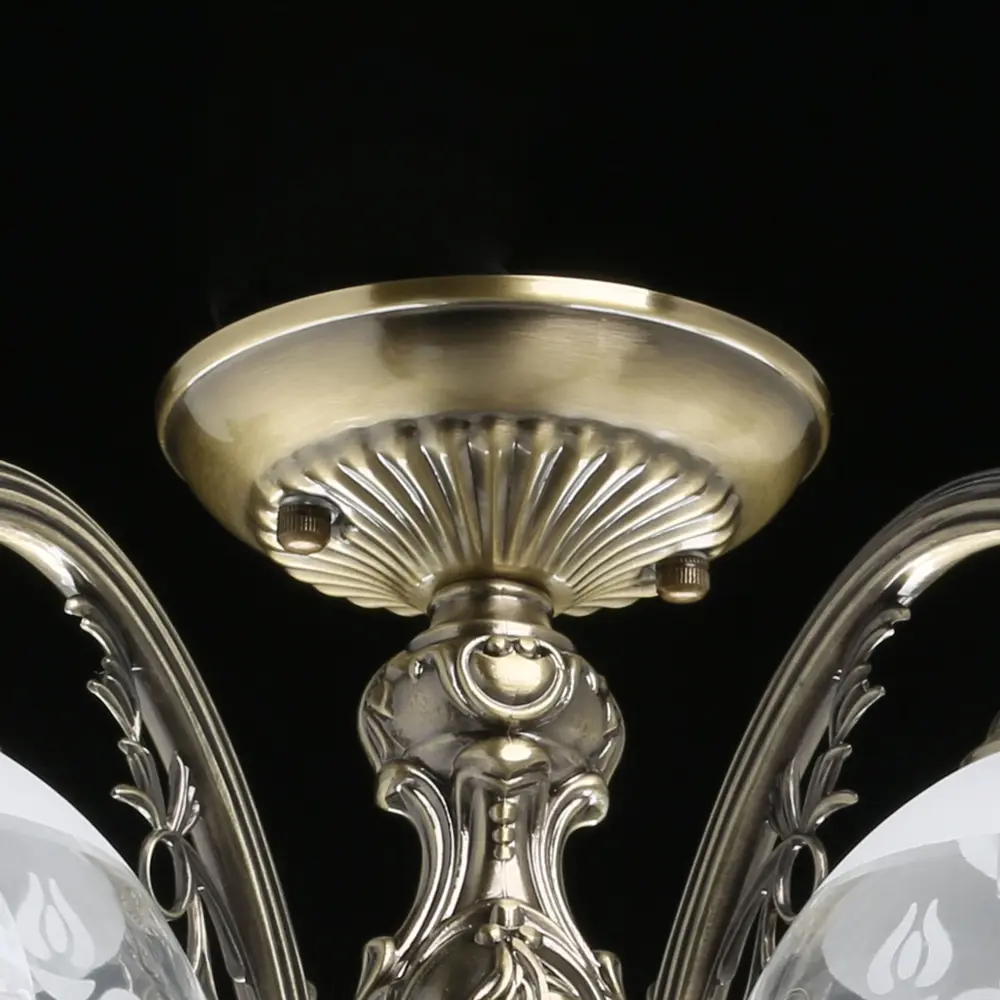 Фото 9 Светильник потолочный MW 481015008 Аманда 8 ламп 16 м² цвет латунь Фото 9 Светильник потолочный MW 481015008 Аманда 8 ламп 16 м² цвет латунь