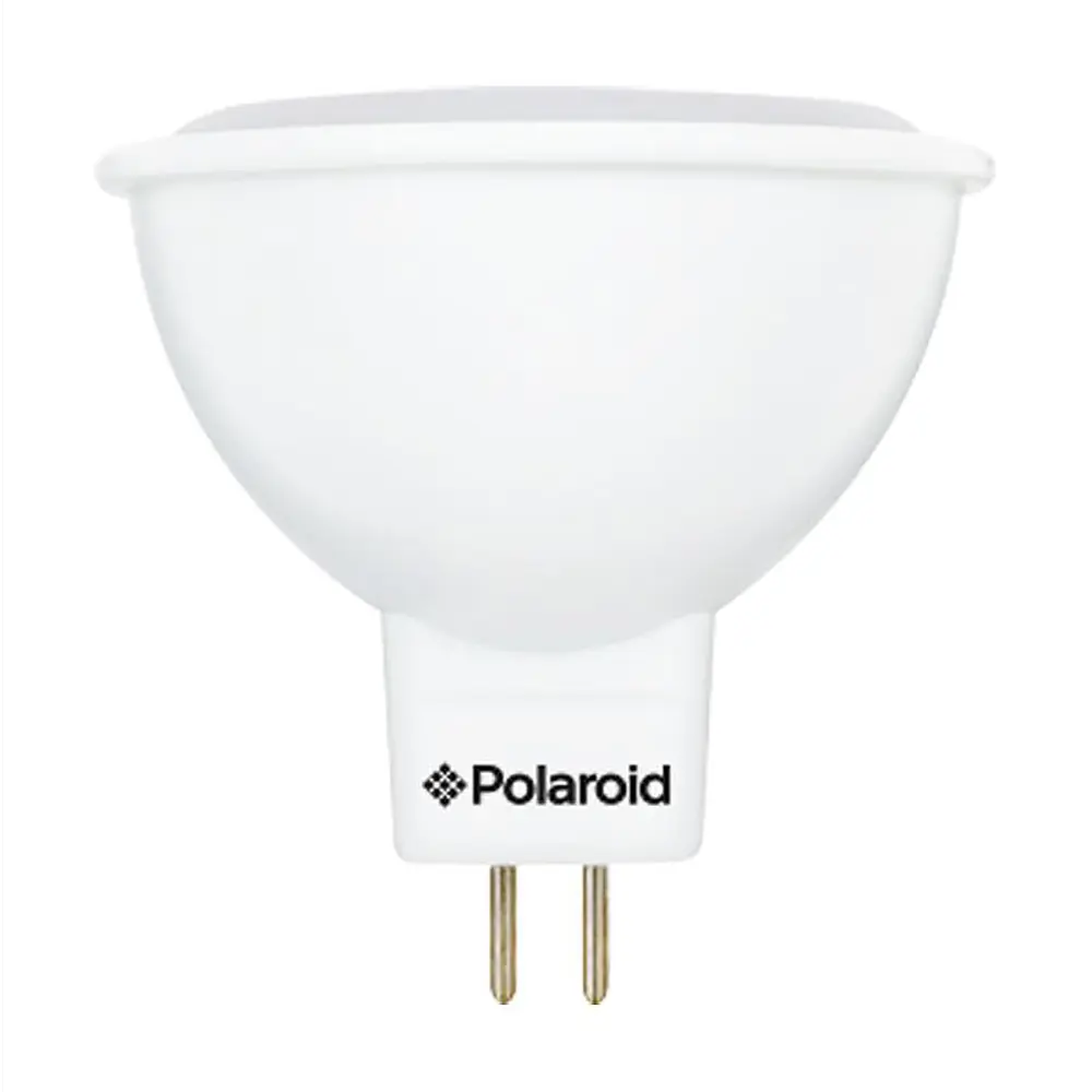 Фото Лампа светодиодная POLAROID PL-MR1676 GU5.3 220 В 7.50 Вт круг полуматовая холодный белый свет Фото Лампа светодиодная POLAROID PL-MR1676 GU5.3 220 В 7.50 Вт круг полуматовая холодный белый свет