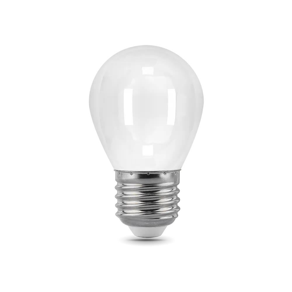Фото 3 Набор ламп светодиодных GAUSS Filament E27 170-265 В 5 Вт шар малый матовая 450 Лм, 10 шт Фото 3 Набор ламп светодиодных GAUSS Filament E27 170-265 В 5 Вт шар малый матовая 450 Лм, 10 шт