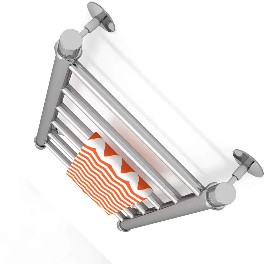 Фото 3 Полотенцесушитель водяной лестница Zigzag J 30x80 см 1/2" нержавеющая сталь цвет серебро Фото 3 Полотенцесушитель водяной лестница Zigzag J 30x80 см 1/2" нержавеющая сталь цвет серебро