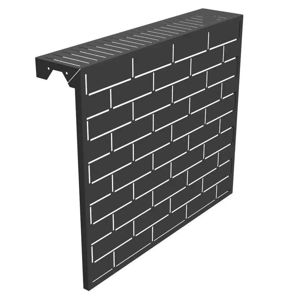 Фото Экран радиатора Upforming 610x720мм серый графит Фото Экран радиатора Upforming 610x720мм серый графит