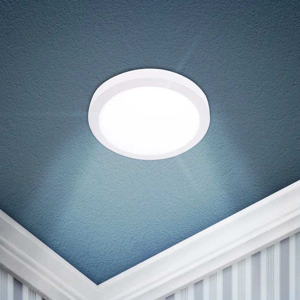 Фото 2 Светильник точечный светодиодный накладной ЭРА LED 8-12-4K B0050275 3 м² нейтральный белый свет цвет белый Фото 2 Светильник точечный светодиодный накладной ЭРА LED 8-12-4K B0050275 3 м² нейтральный белый свет цвет белый