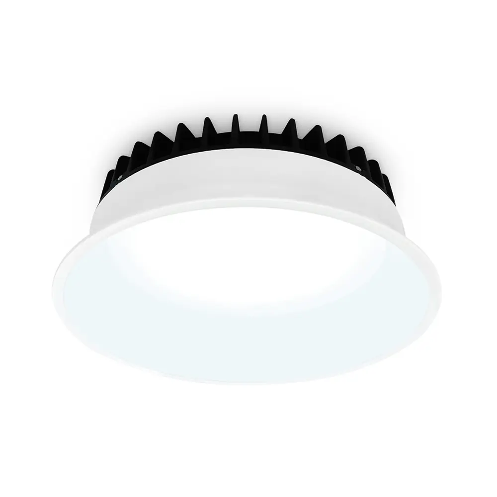 Фото 3 Светильник точечный светодиодный встраиваемый Ambrella Light DCR512 под отверстие 160 мм 4 м² менение оттенков белого цвет белый Фото 3 Светильник точечный светодиодный встраиваемый Ambrella Light DCR512 под отверстие 160 мм 4 м² менение оттенков белого цвет белый