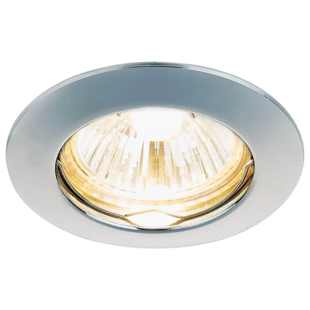 Фото Светильник точечный встраиваемый AMBRELLA LIGHT 863A CH под отверстие 70 мм 3.33 м² цвет хром Фото Светильник точечный встраиваемый AMBRELLA LIGHT 863A CH под отверстие 70 мм 3.33 м² цвет хром