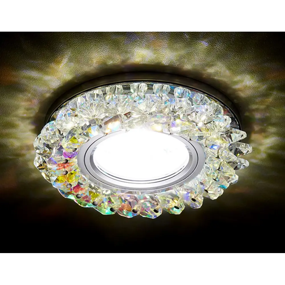 Фото Светильник точечный встраиваемый AMBRELLA LIGHT S701 PR_CH_WH под отверстие 70 мм 2 м² цвет хром Фото Светильник точечный встраиваемый AMBRELLA LIGHT S701 PR_CH_WH под отверстие 70 мм 2 м² цвет хром