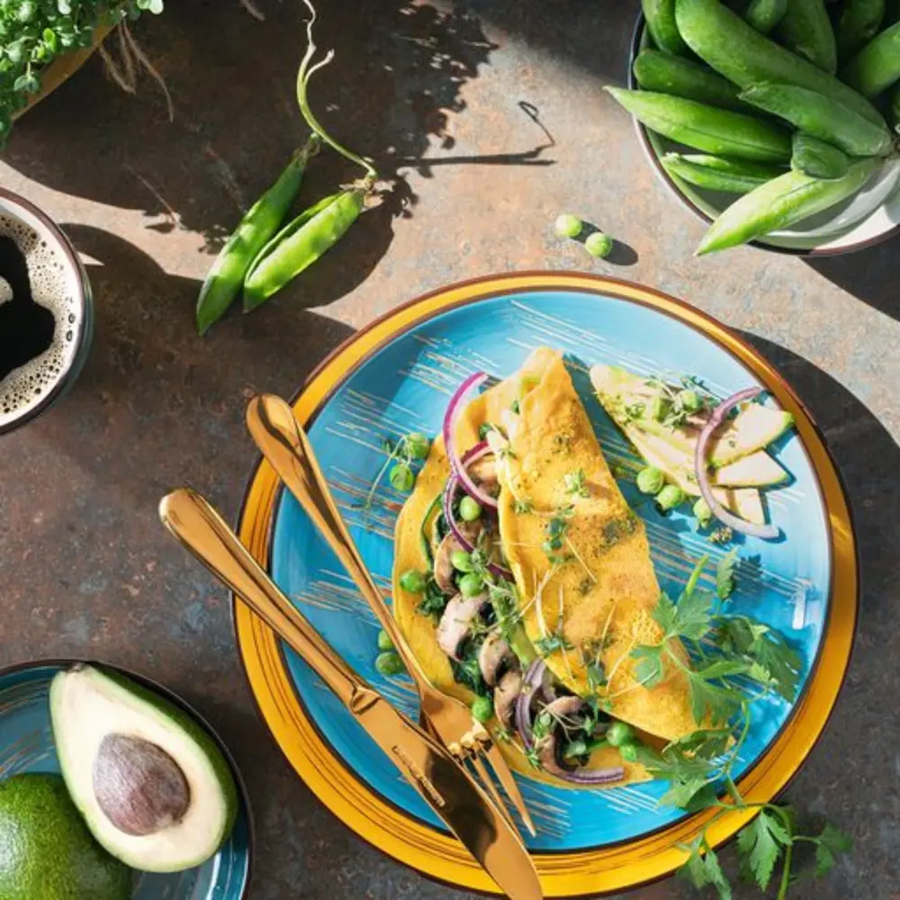 Фото 3 Блюдо сервировочное Wilmax England Scratch 22.50x22.50 см фарфор цвет разноцветный