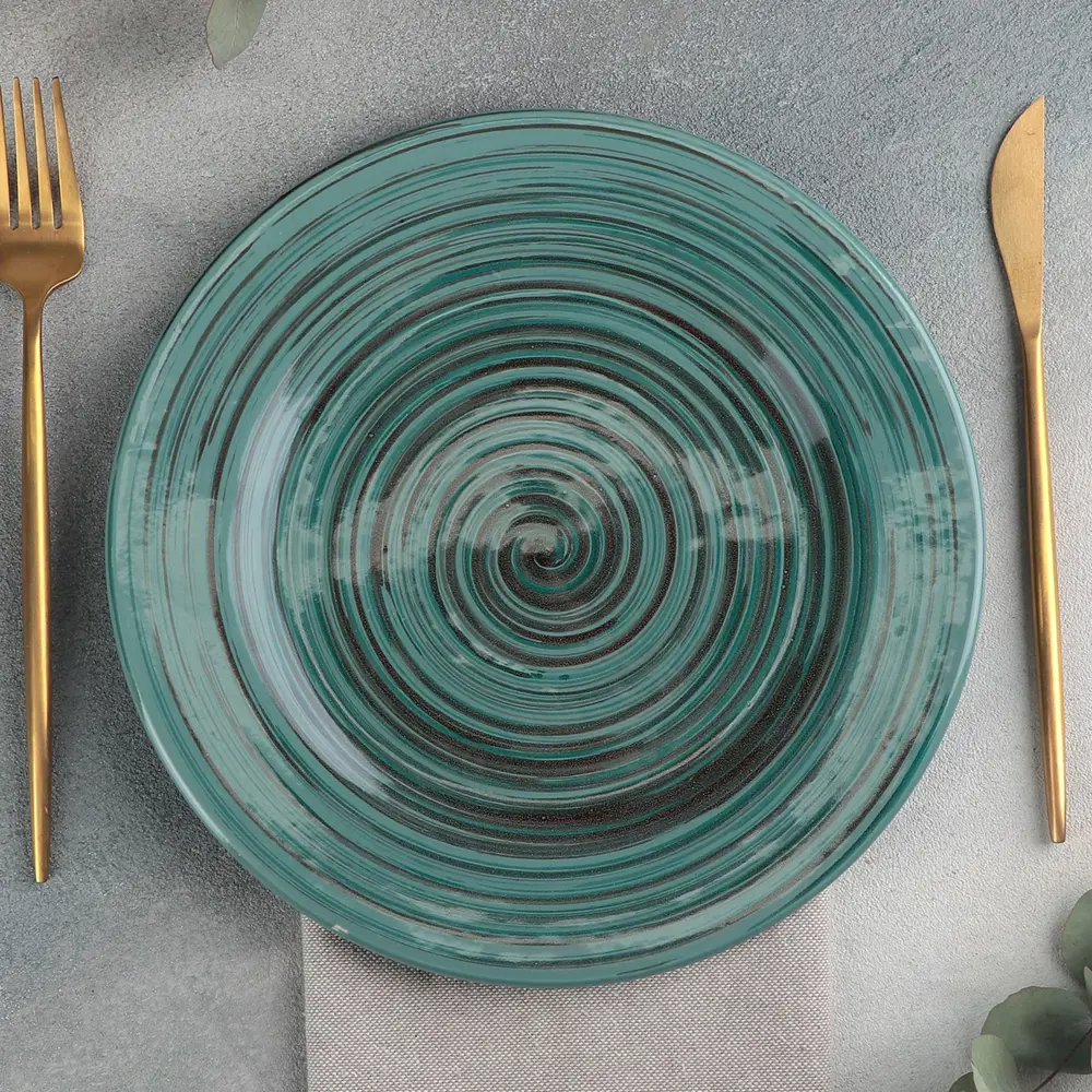 Фото Блюдо сервировочное Хорекс Tramontano 24x24 см фарфор цвет разноцветный