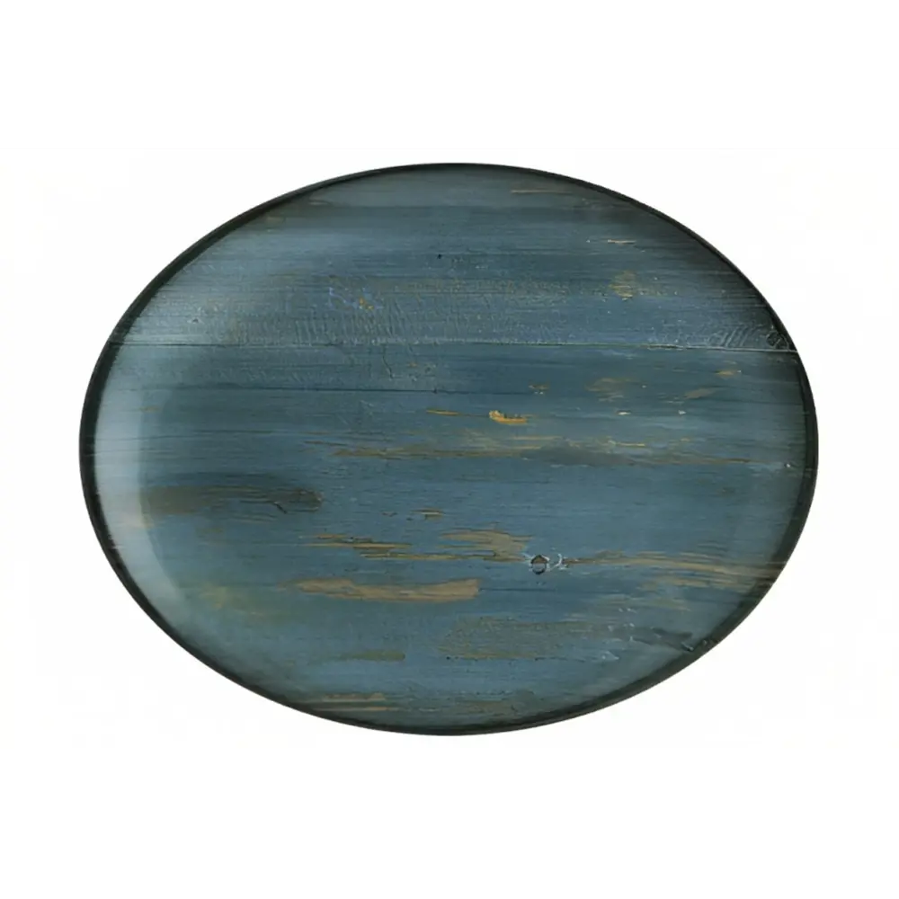 Фото Блюдо сервировочное Bonna Madera 19x2.50x25 см фарфор цвет синий Фото Блюдо сервировочное Bonna Madera 19x2.50x25 см фарфор цвет синий