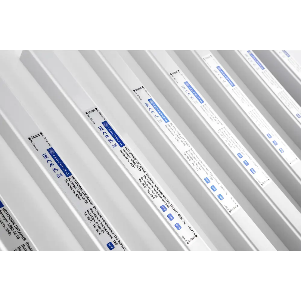 Фото 2 Блок питания Led Crystal 26408 для светодиодной ленты 12 В 36 Вт IP20 Фото 2 Блок питания Led Crystal 26408 для светодиодной ленты 12 В 36 Вт IP20