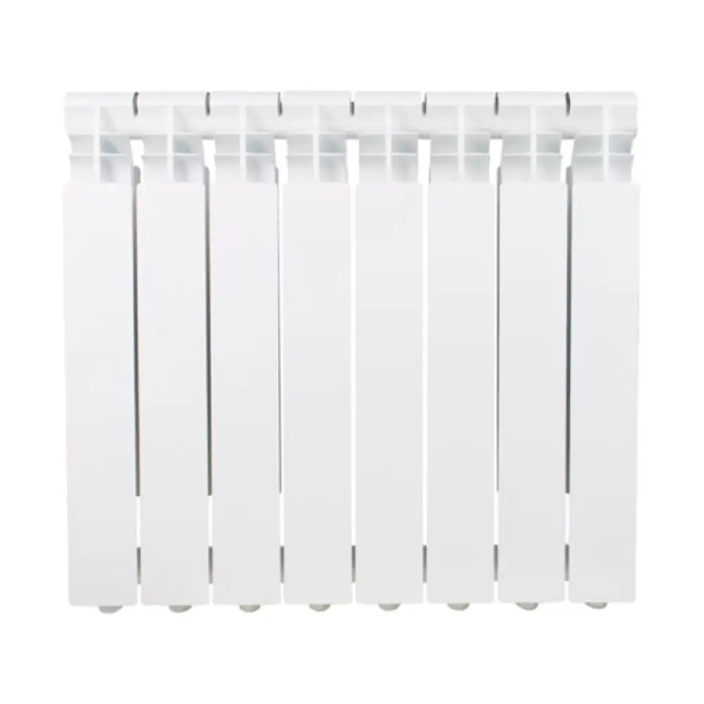 Фото 2 Радиатор Oasis Pro 500x95 мм. 6 секций боковое подключение алюминий цвет белый