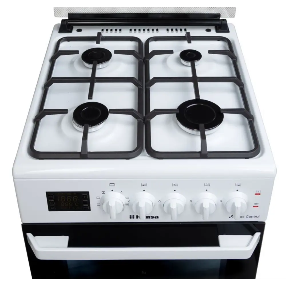 Фото 5 Газовая плита с духовкой Hansa FCMW582230A 50x85x57 см цвет белый Фото 5 Газовая плита с духовкой Hansa FCMW582230A 50x85x57 см цвет белый