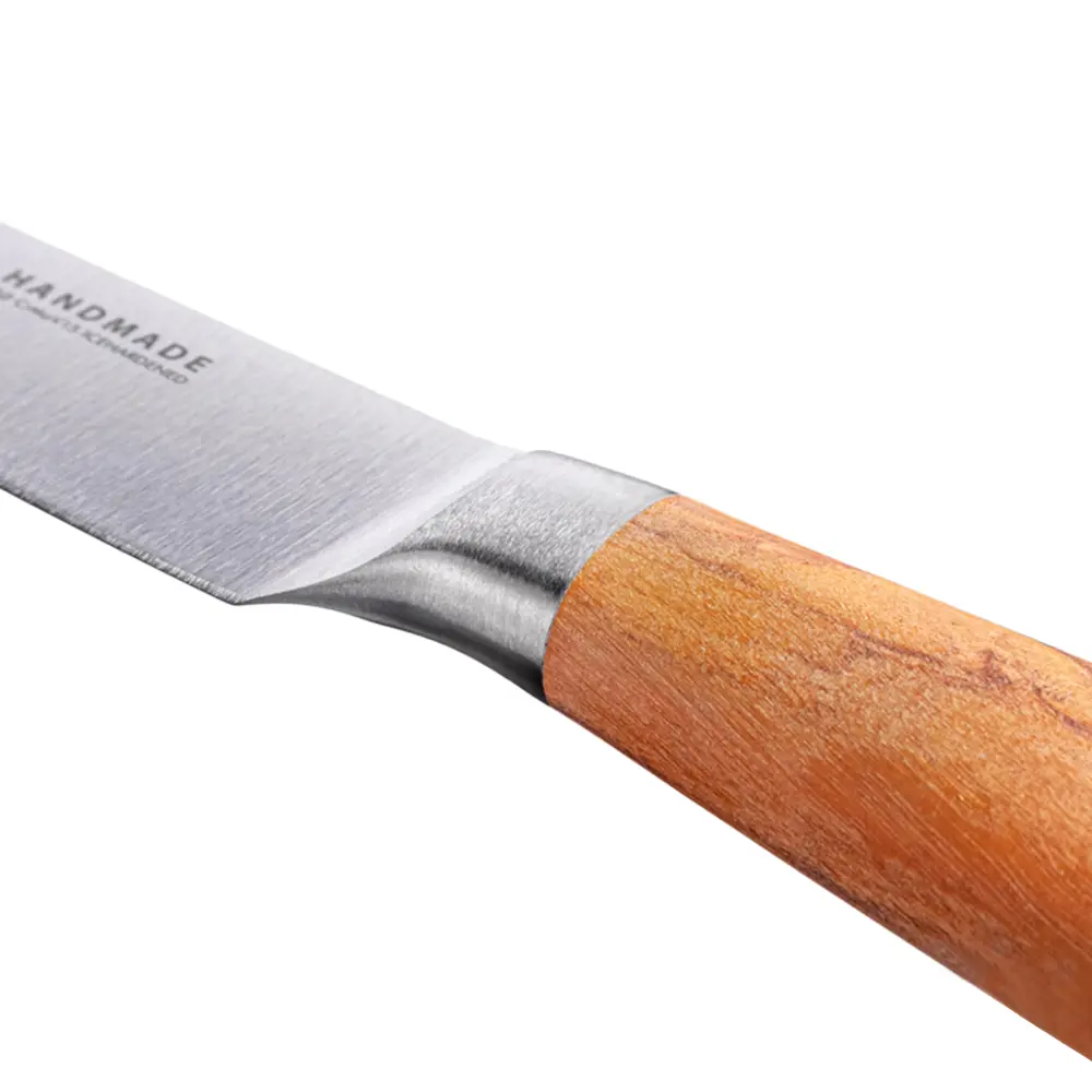 Фото 5 Нож Zepter International Felix Solingen Olive Wood лезвие 9 см цвет оливковое дерево