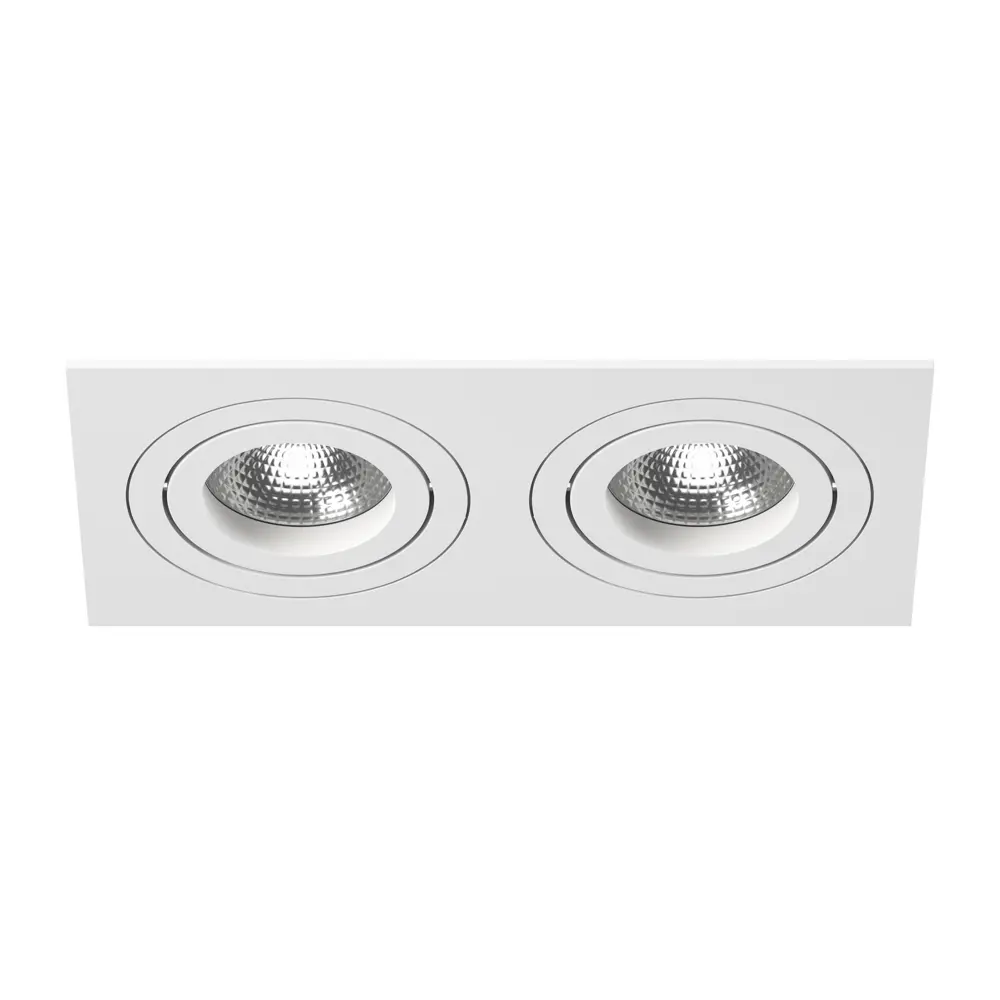 Фото Светильник точечный встраиваемый LIGHTSTAR Intero 16 под отверстие 80 мм 4.5 м² цвет белый Фото Светильник точечный встраиваемый LIGHTSTAR Intero 16 под отверстие 80 мм 4.5 м² цвет белый